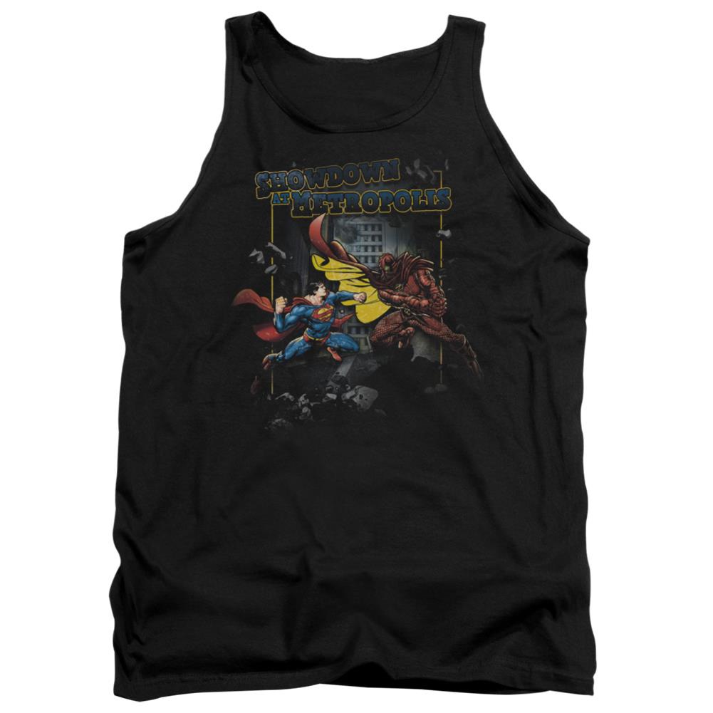 Superman Showdown Men's 18/1 Cotton Tank Top