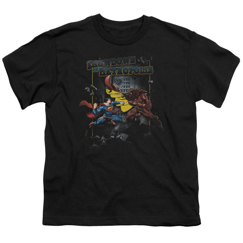Superman Showdown Youth 18/1 100% Cotton SS T