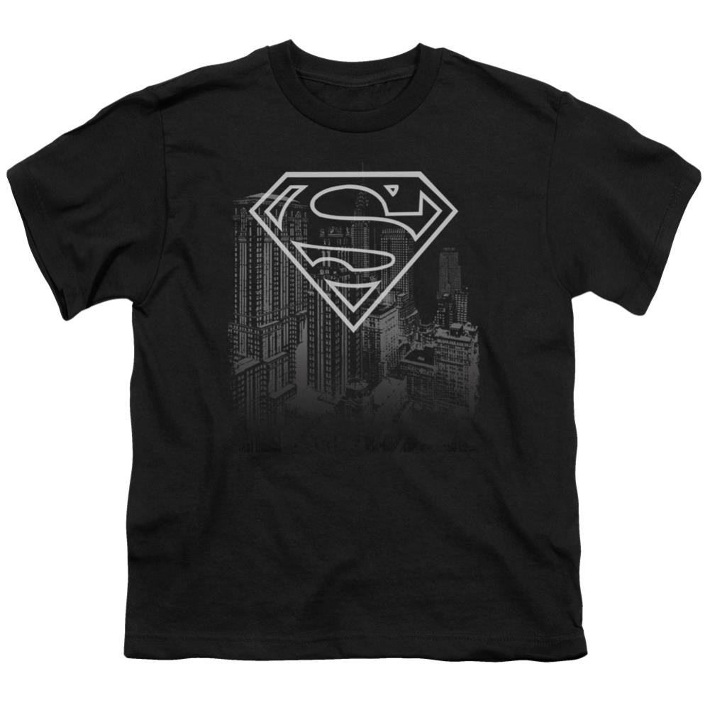 Superman Skyline Youth 18/1 100% Cotton SS T