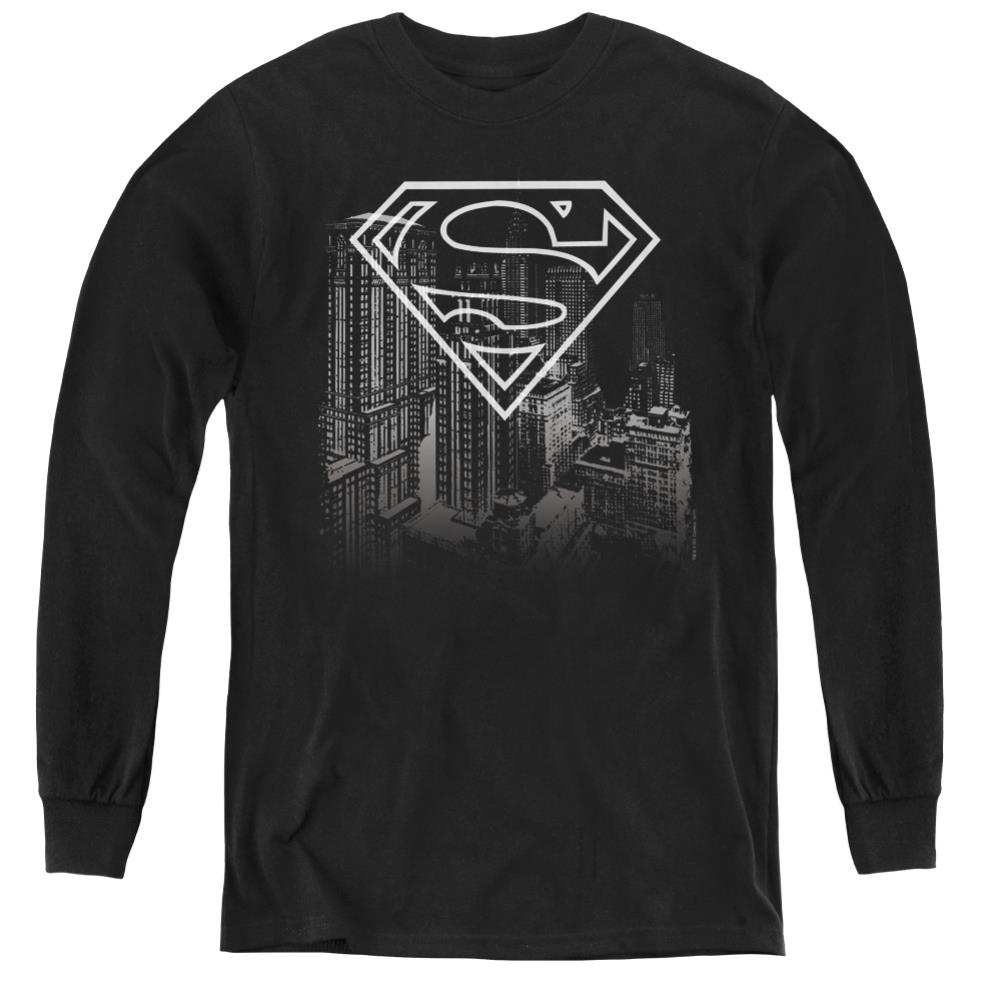 Superman Skyline Youth LS T