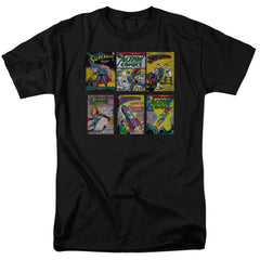 Superman Sm Covers Men's 18/1 Cotton SS T