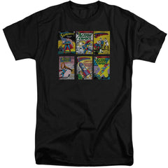Superman Sm Covers Men's 18/1 Tall Cotton SS T