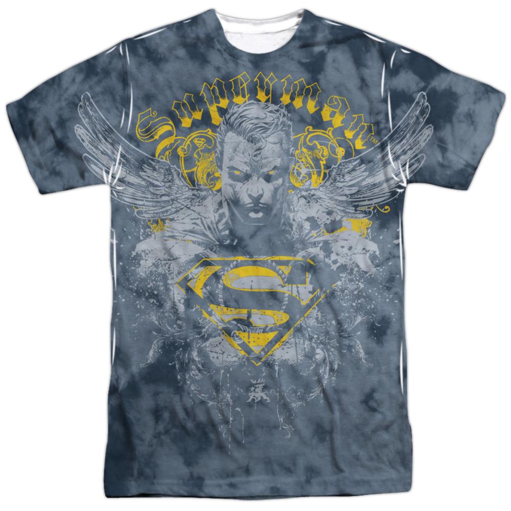 Superman Stand Your Ground Men's Regular Fit Polyester SS T