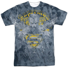 Superman Stand Your Ground Men's Regular Fit Polyester SS T