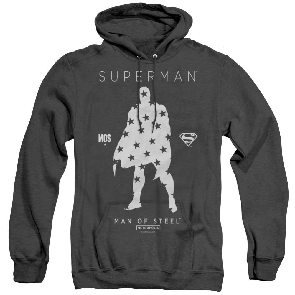 Superman Star Silhouette Men's Pull-Over Hoodie