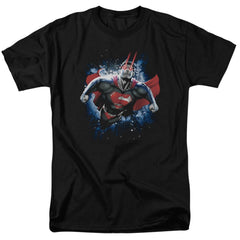 Superman Stardust Men's 18/1 Cotton SS T