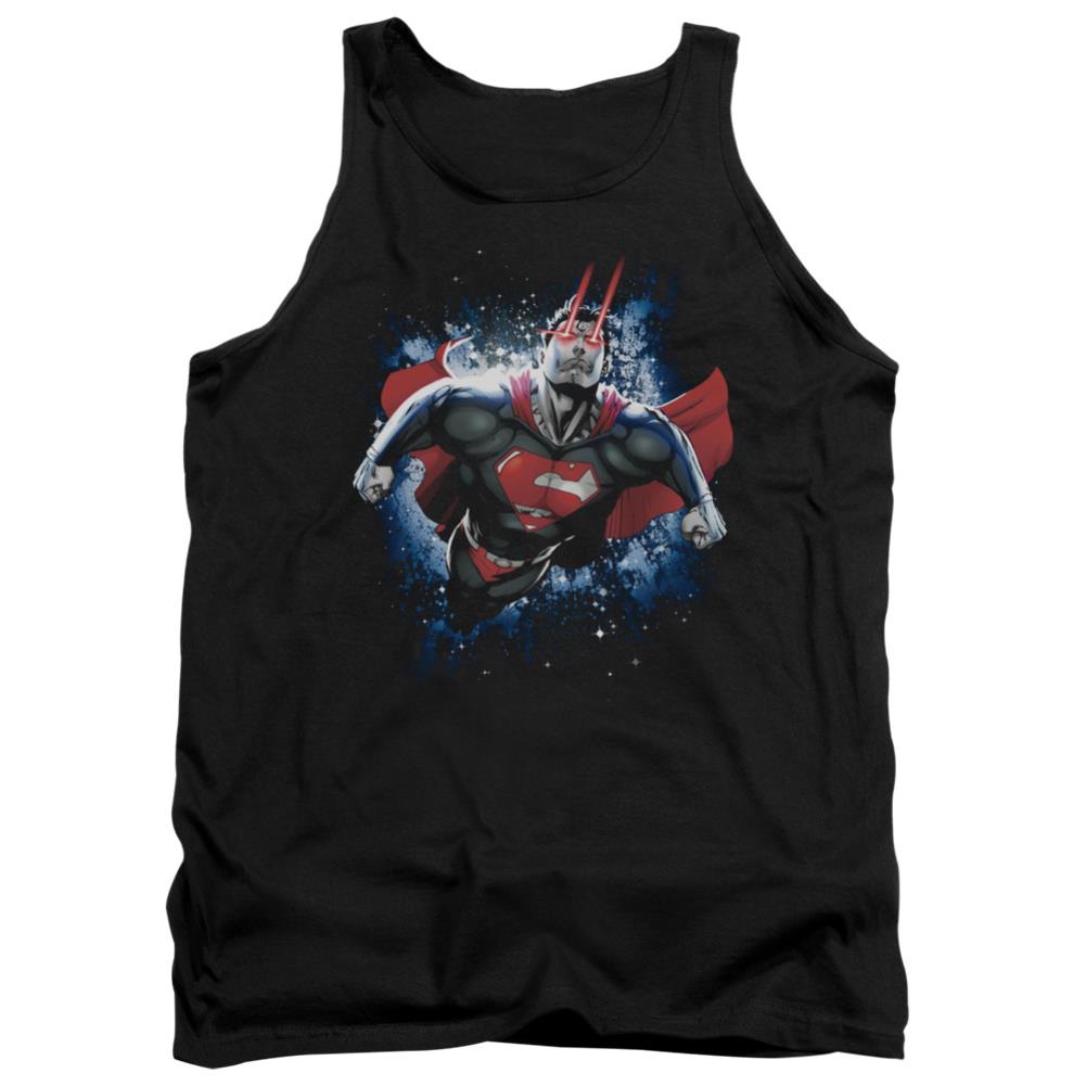 Superman Stardust Men's 18/1 Cotton Tank Top