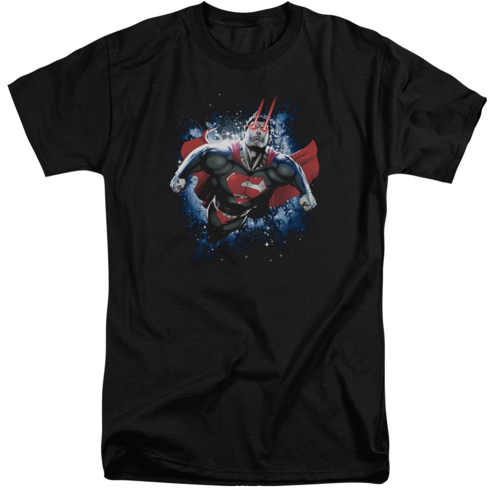 Superman Stardust Men's 18/1 Tall Cotton SS T