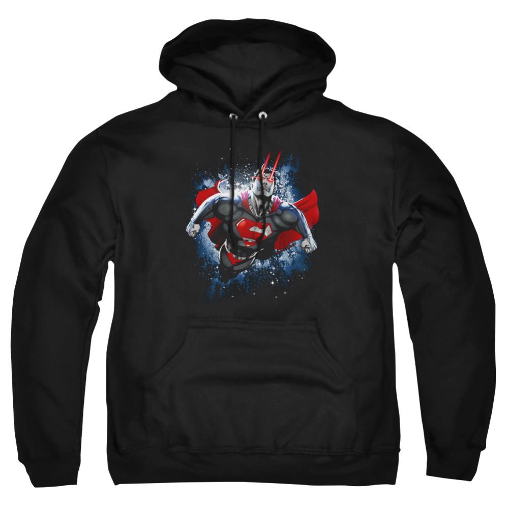 Superman Stardust Men's Pull-Over 75 25 Poly Hoodie