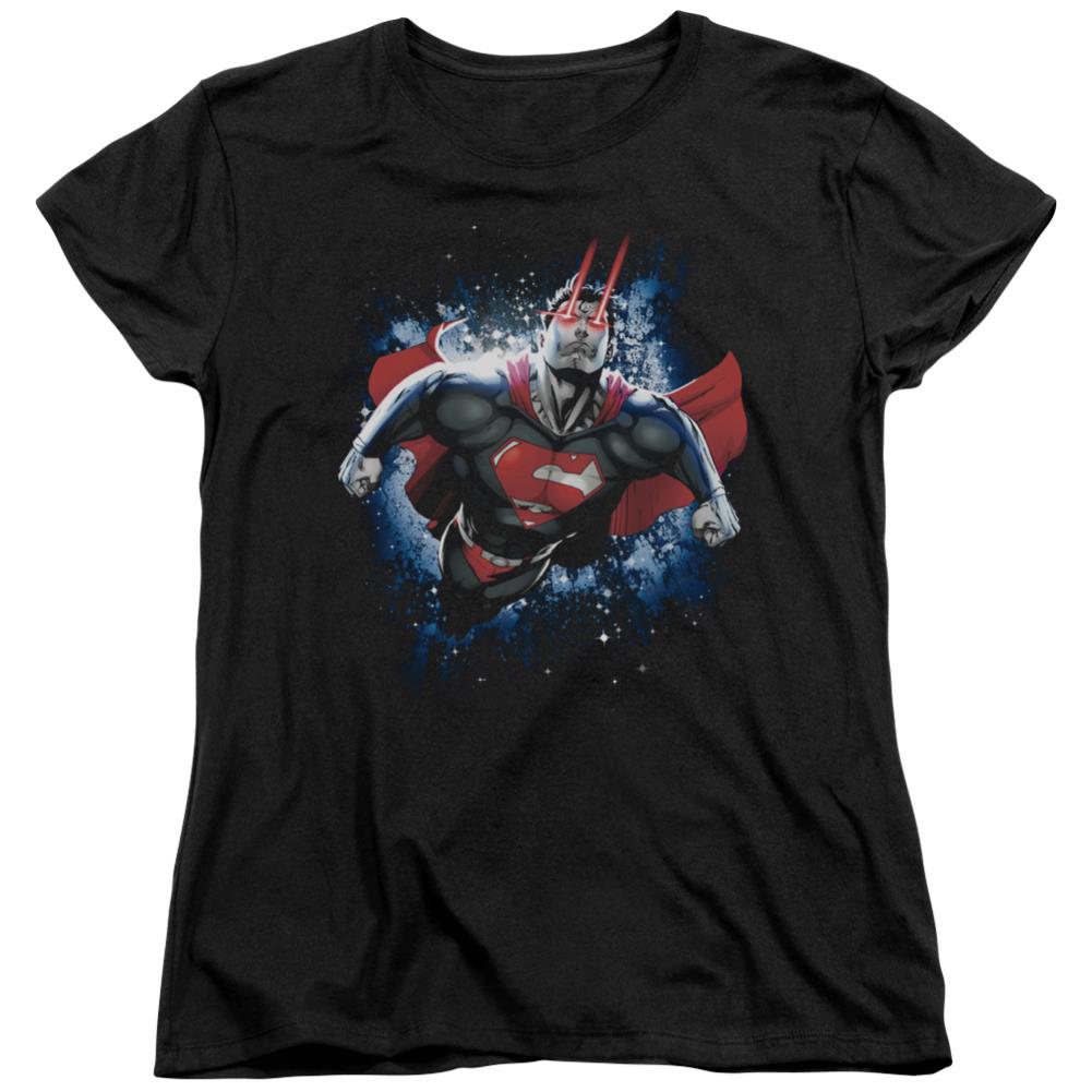 Superman Stardust Women's 18/1 Cotton SS T
