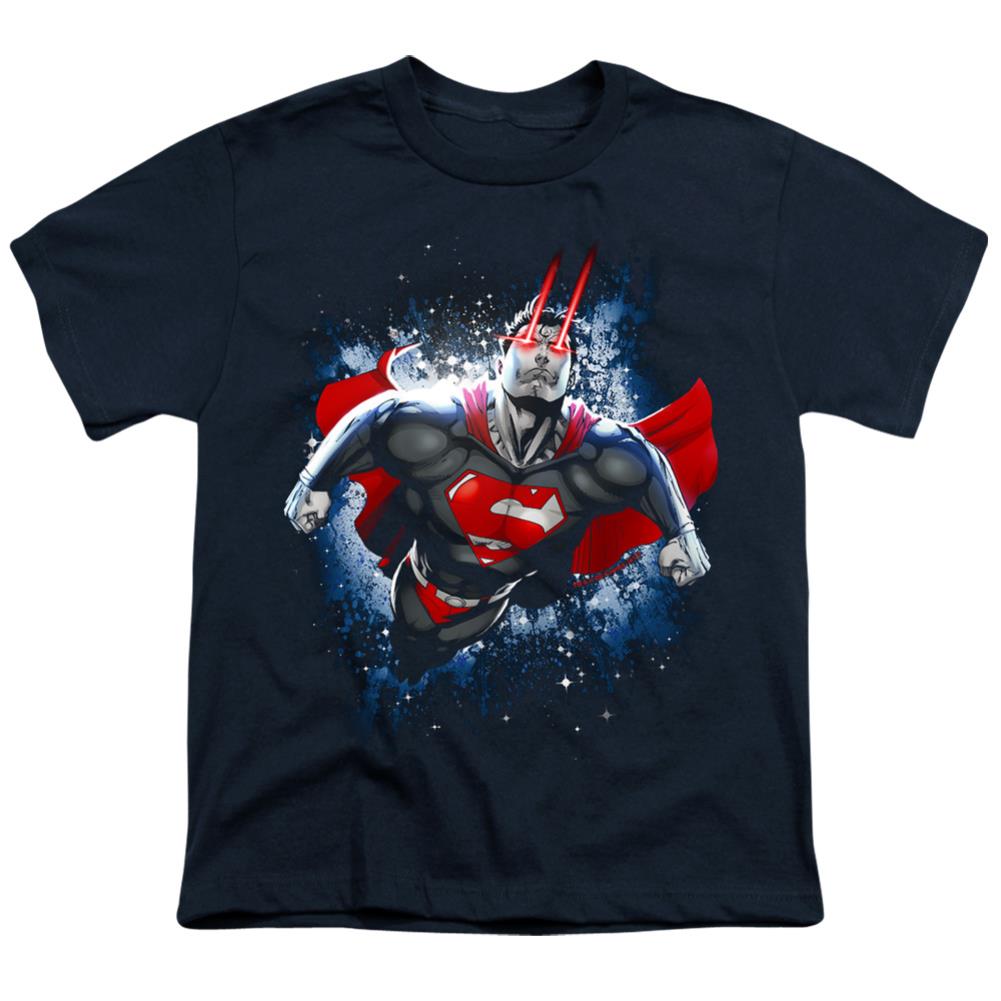 Superman Stardust Youth 18/1 100% Cotton SS T