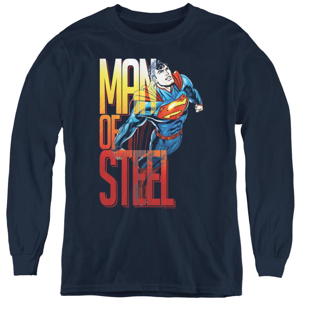 Superman Steel Flight Youth LS T