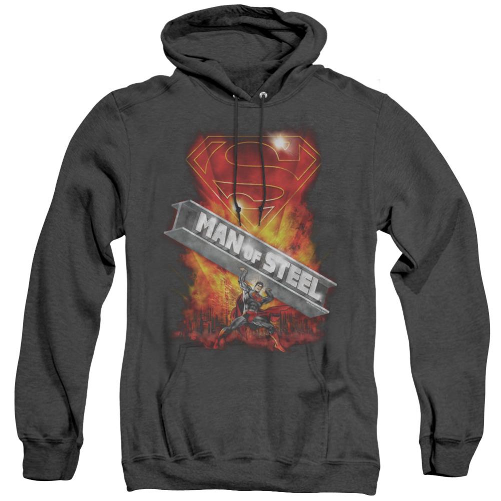Superman Steel Girder Men's Pull-Over Hoodie