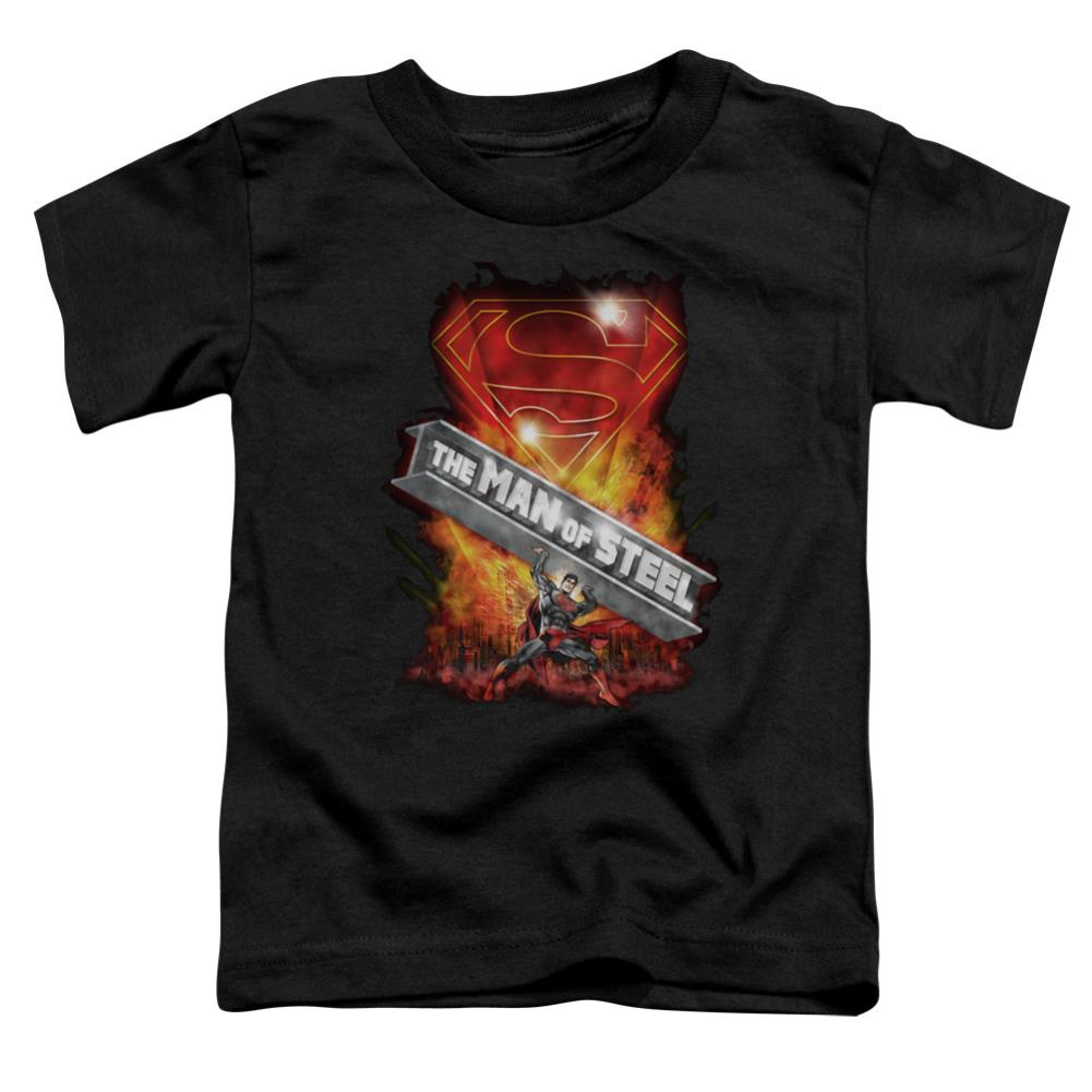 Superman Steel Girder Toddler 18/1 Cotton SS T