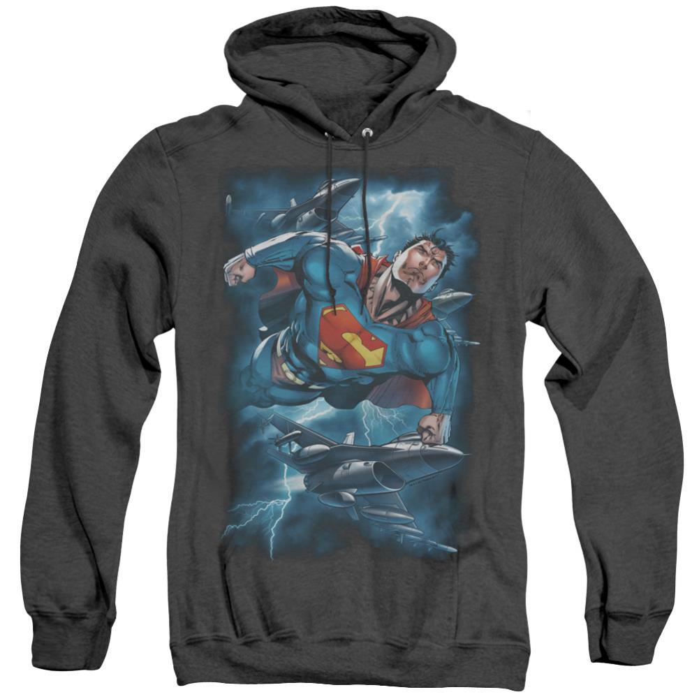 Superman Stormy Flight Men's Pull-Over Hoodie