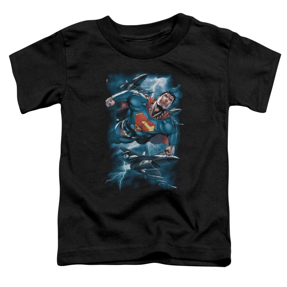 Superman Stormy Flight Toddler 18/1 Cotton SS T