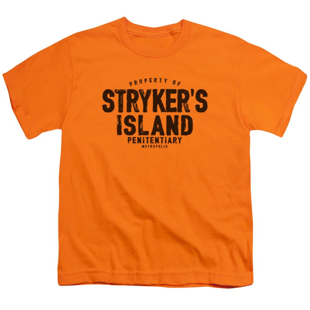 Superman Strykers Island Youth 18/1 100% Cotton SS T