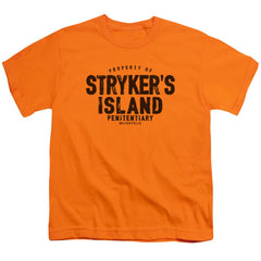 Superman Strykers Island Youth 18/1 100% Cotton SS T