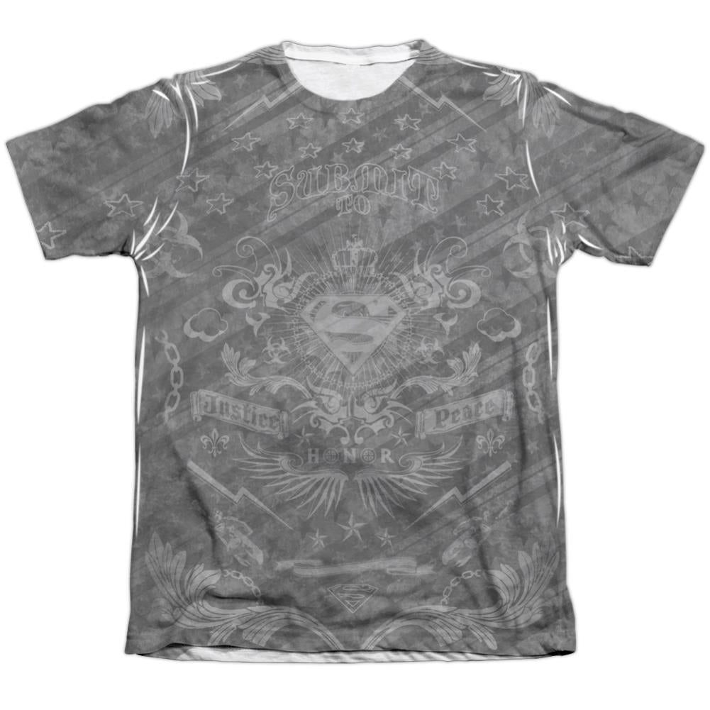 Superman Submit Men's Regular Fit Poly Cotton SS T