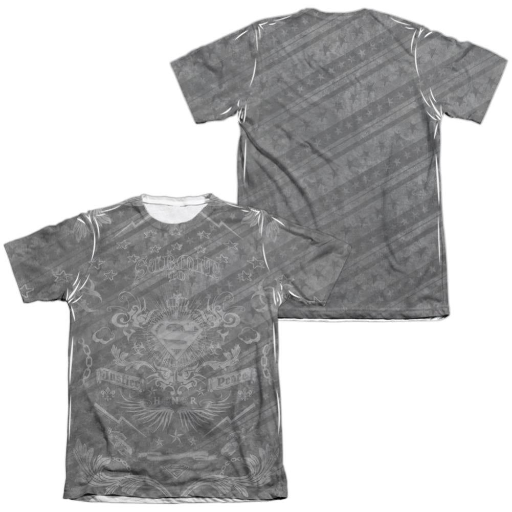 Superman Submit Men's Regular Fit Poly Cotton SS T