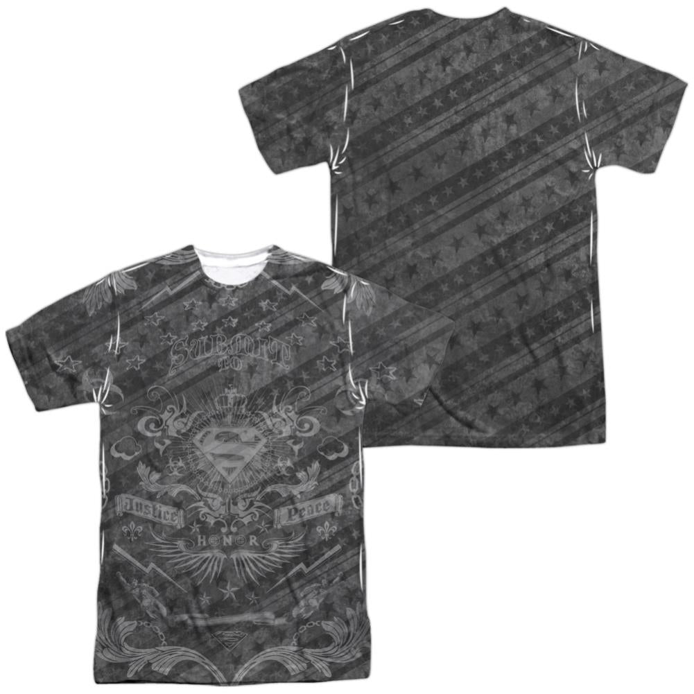 Superman Submit Men's Regular Fit Polyester SS T