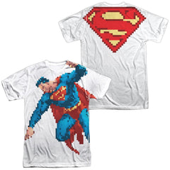 Superman Suoerbit (Front/Back Print) Men's Regular Fit Polyester SS T