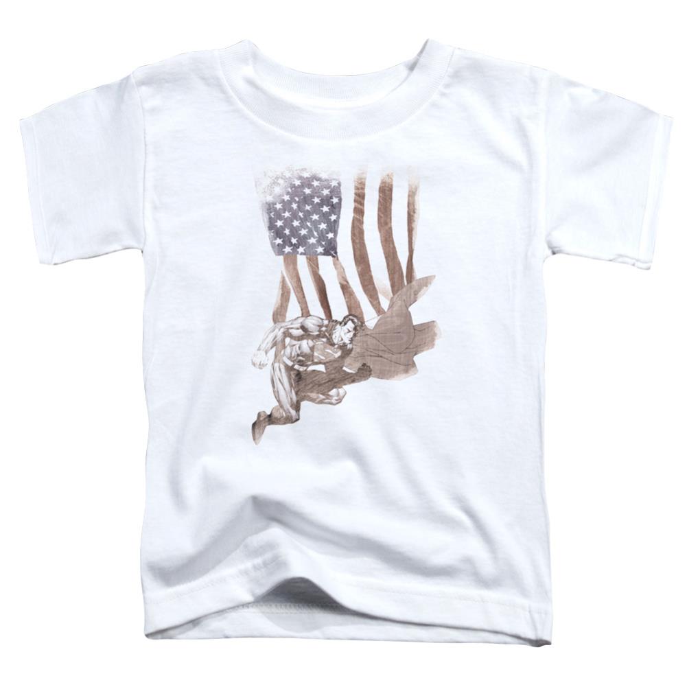 Superman Super American Toddler 18/1 Cotton SS T