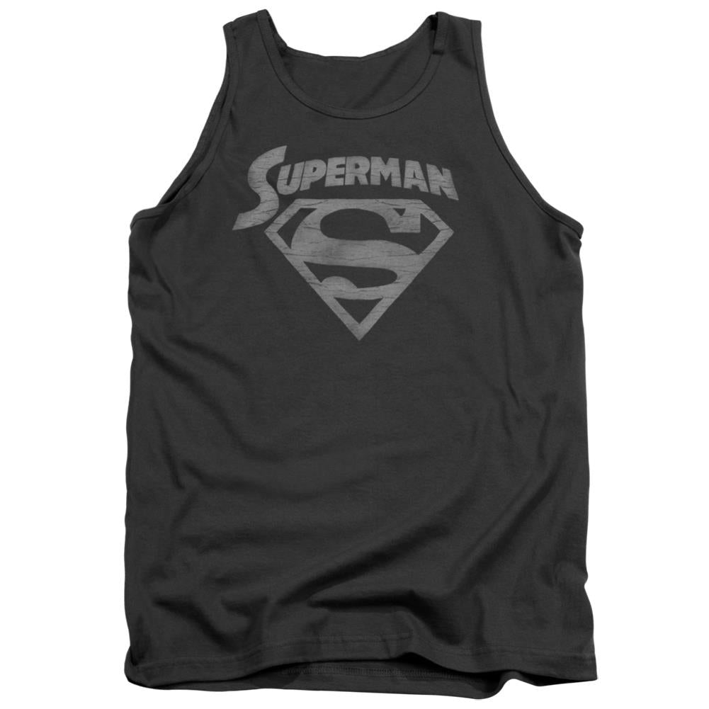 Superman Super Arch Men's 18/1 Cotton Tank Top