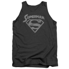 Superman Super Arch Men's 18/1 Cotton Tank Top