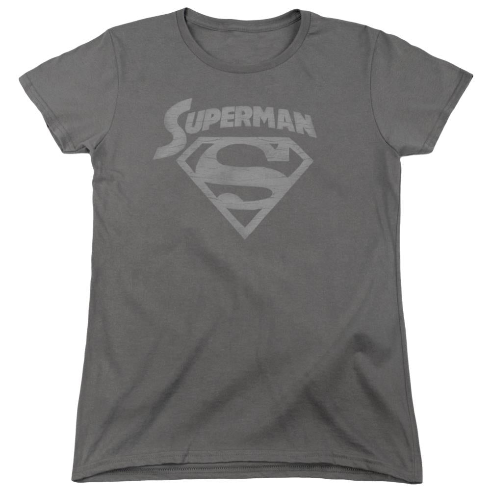 Superman Super Arch Women's 18/1 Cotton SS T