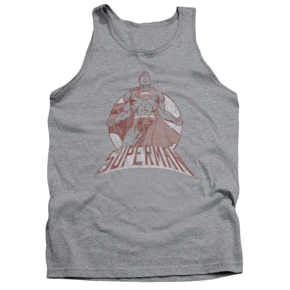 Superman Super Bad Men's 18/1 Cotton Tank Top