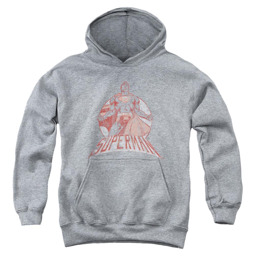 Superman Super Bad Youth Cotton Poly Pull-Over Hoodie
