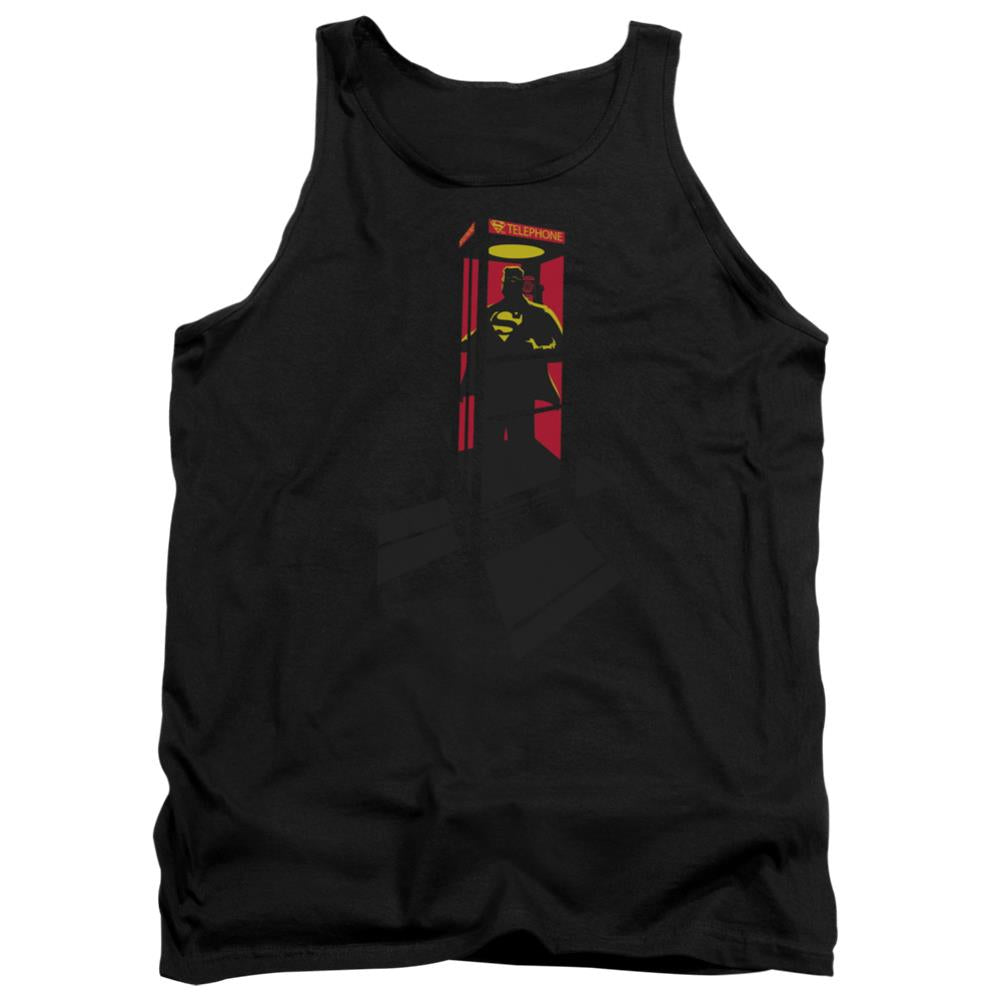 Superman Super Booth Men's 18/1 Cotton Tank Top