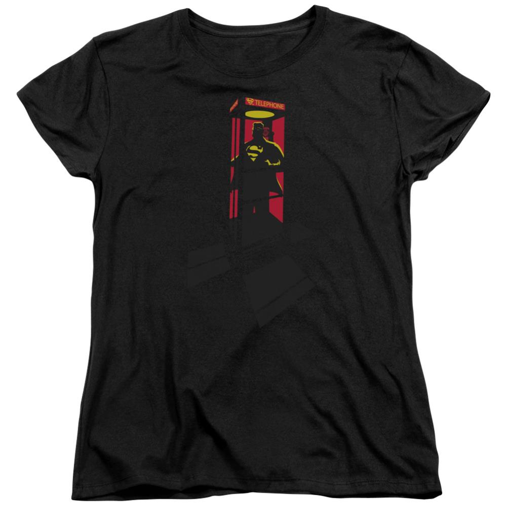 Superman Super Booth Women's 18/1 Cotton SS T