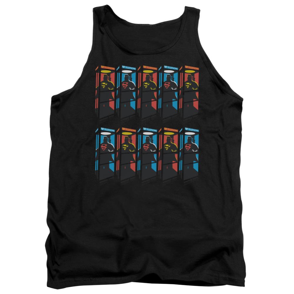 Superman Super Booths Men's 18/1 Cotton Tank Top