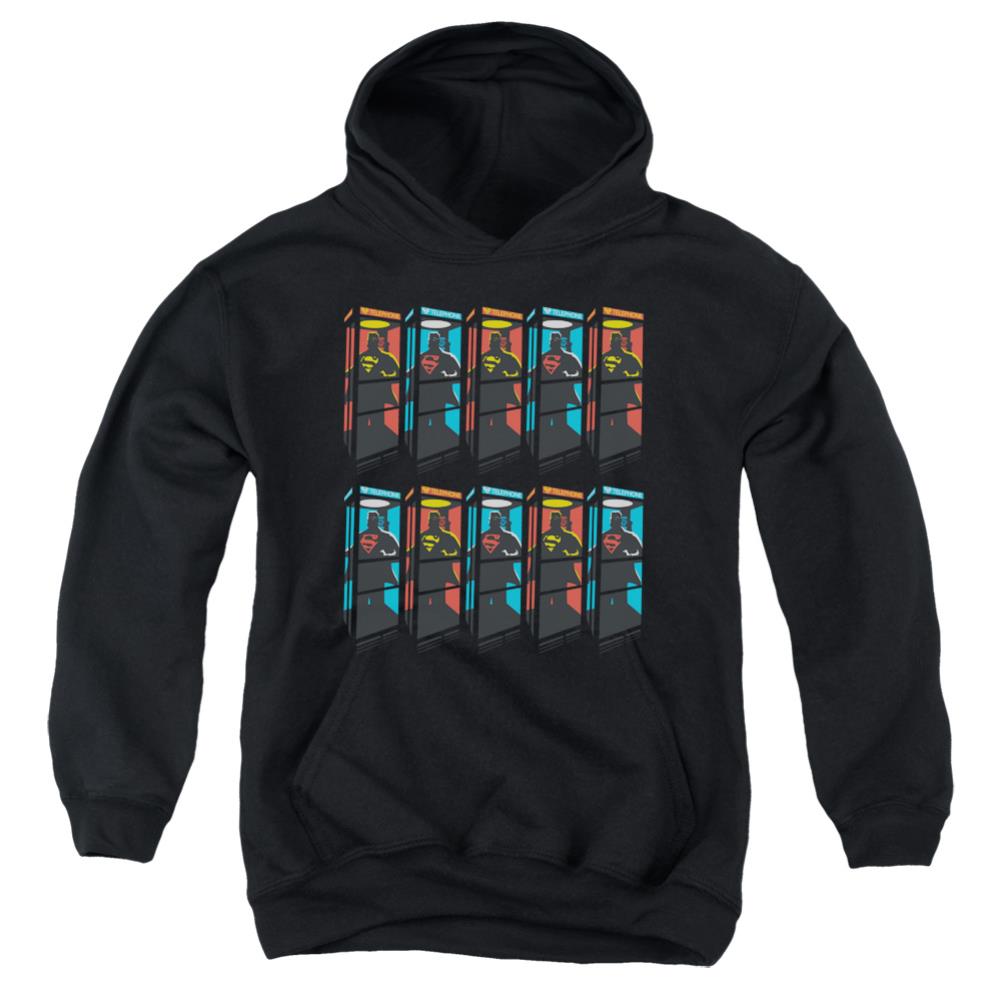 Superman Super Booths Youth Cotton Poly Pull-Over Hoodie