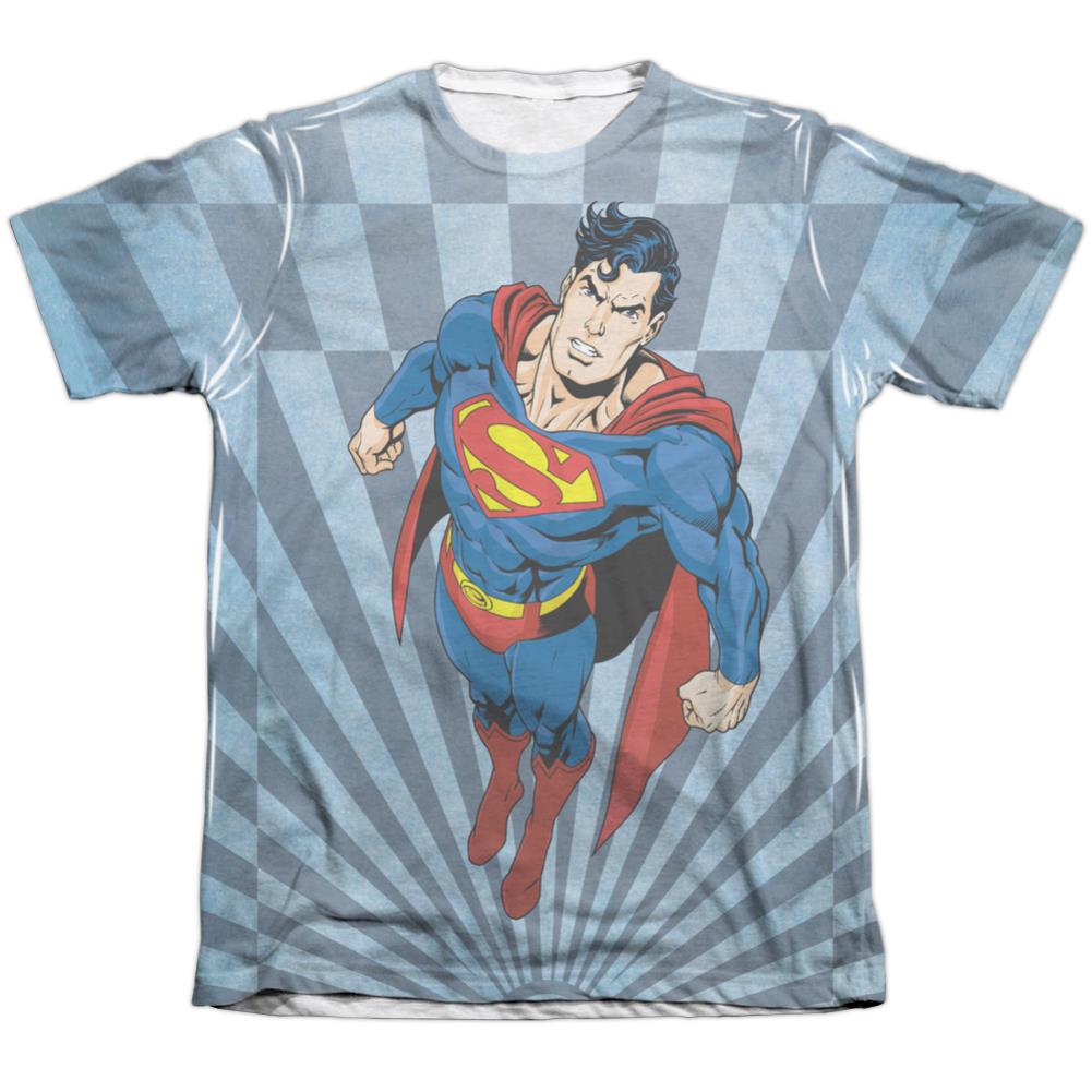 Superman Super Climb Men's Regular Fit Poly Cotton SS T
