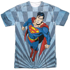 Superman Super Climb Men's Regular Fit Polyester SS T