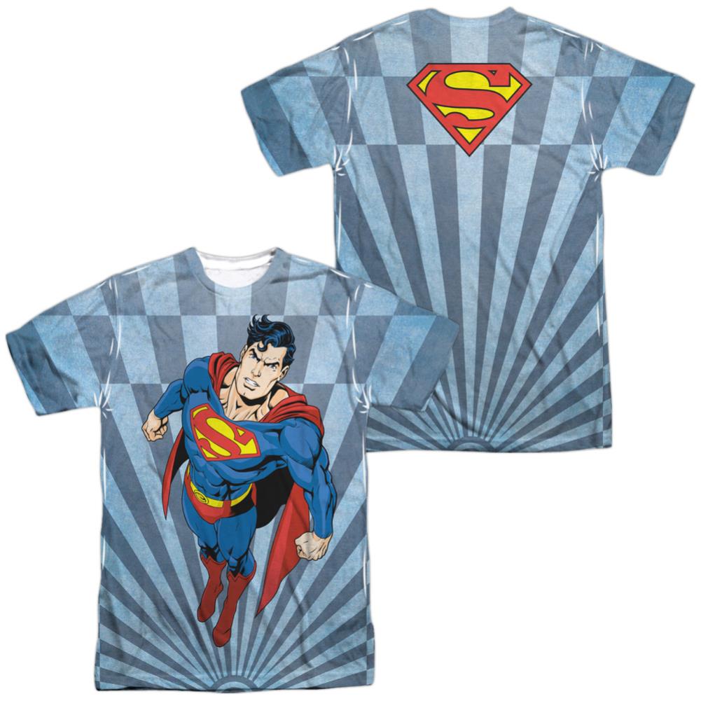 Superman Super Climb Men's Regular Fit Polyester SS T