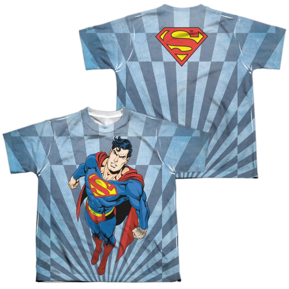 Superman Super Climb Youth Regular Fit Poly SS T