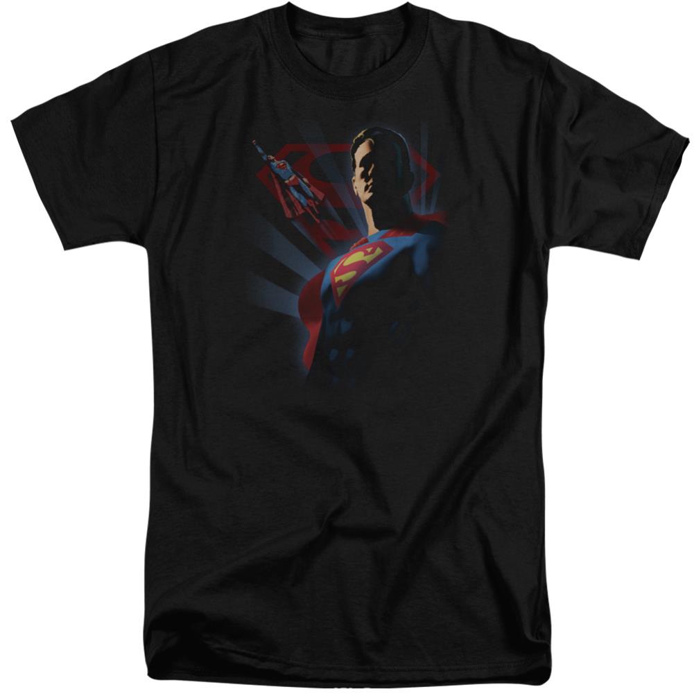 Superman Super Deco Men's 18/1 Tall Cotton SS T