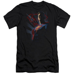 Superman Super Deco Men's Ultra-Soft 30/1 Cotton Slim SS T
