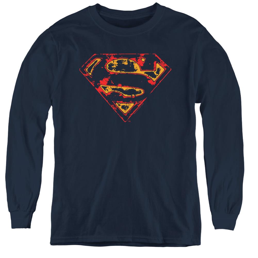Superman Super Distressed Youth LS T