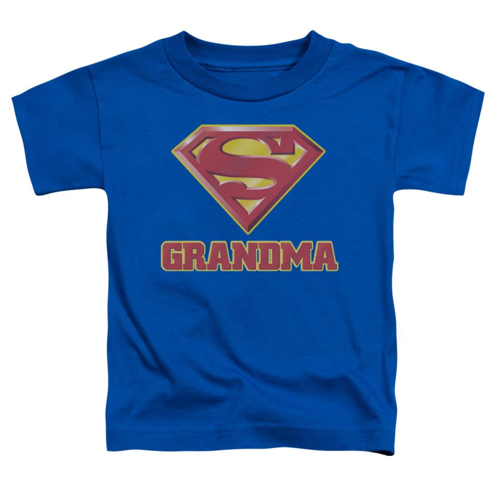 Superman Super Grandma Toddler 18/1 Cotton SS T