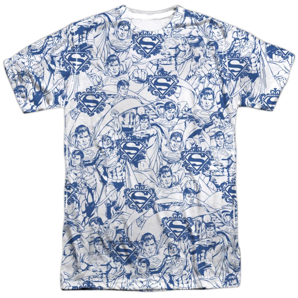 Superman Super Is The Man Men's Regular Fit Polyester SS T