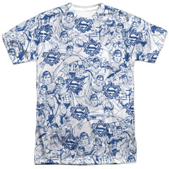 Superman Super Is The Man Men's Regular Fit Polyester SS T