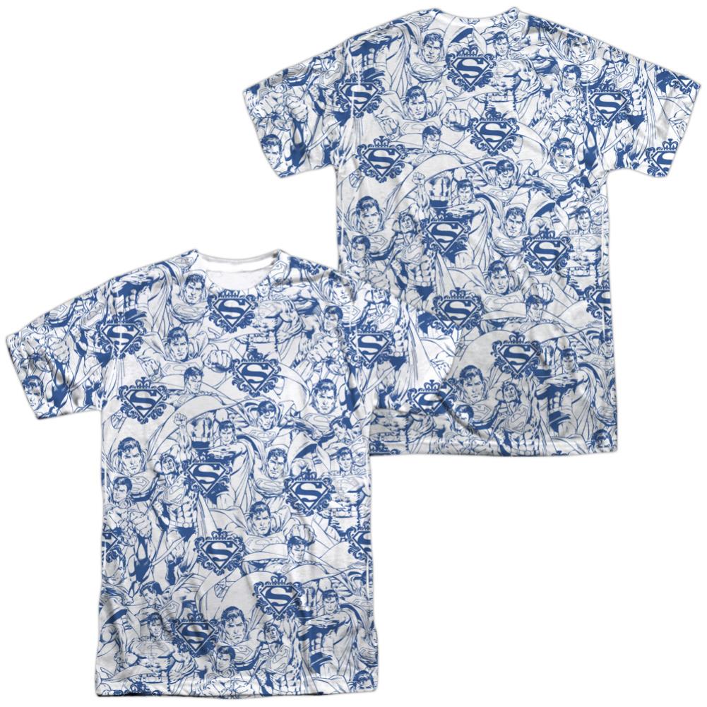 Superman Super Is The Man Men's Regular Fit Polyester SS T