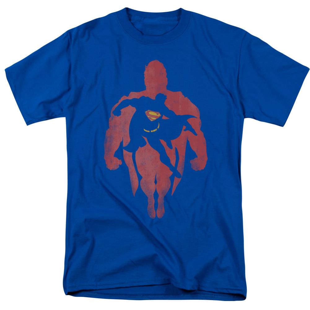Superman Super Knockout Men's 18/1 Cotton SS T