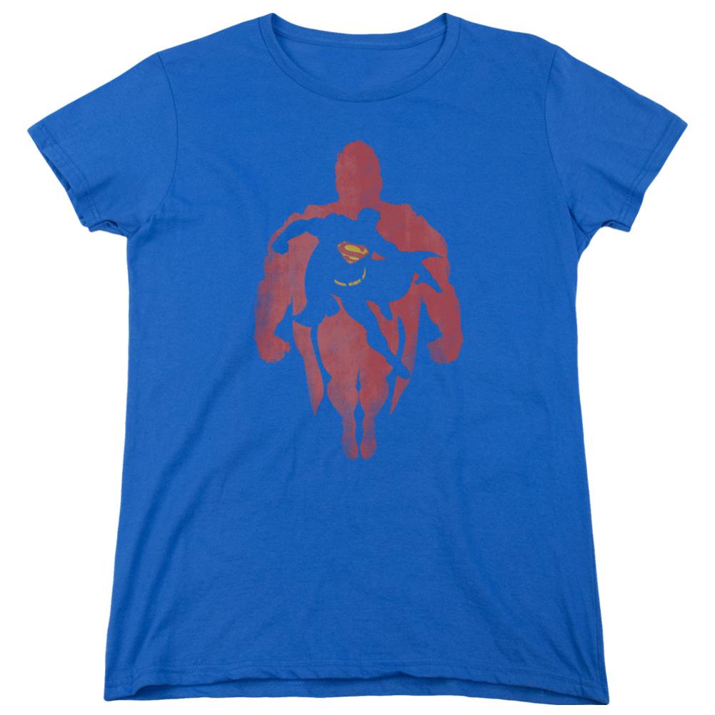 Superman Super Knockout Women's 18/1 Cotton SS T