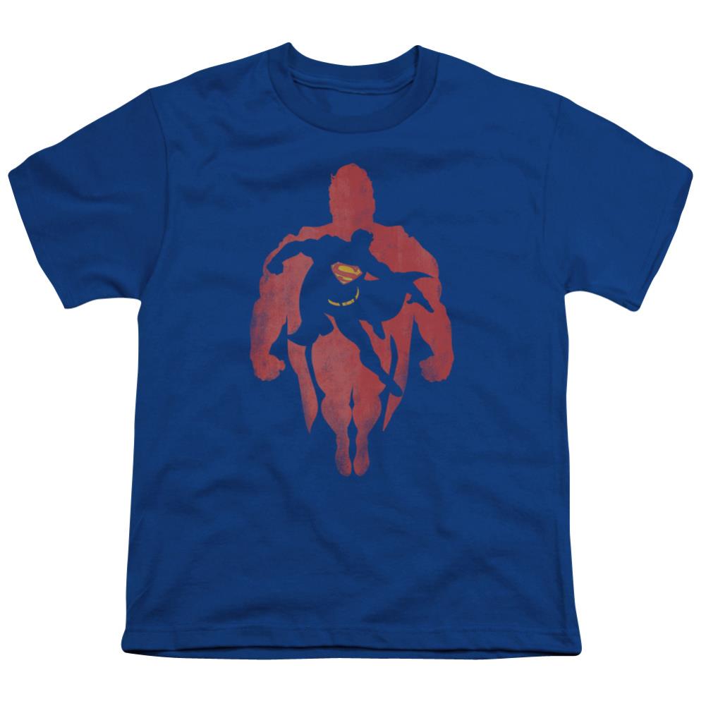 Superman Super Knockout Youth 18/1 100% Cotton SS T